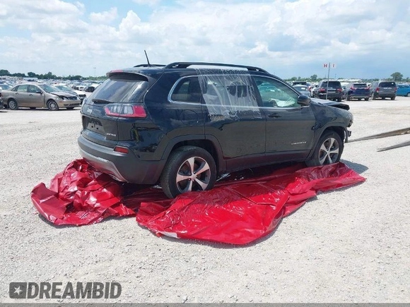 2022 Jeep Cherokee Limited with VIN 1C4PJMDX1ND520783, listed as a IAAI auction lot 41989564 with 55,947 mi miles and . Bid and sale history available at DreamBid. Image 21.