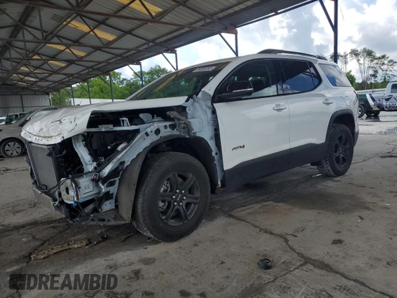2021 GMC Acadia AT4 z VIN 1GKKNLLS6MZ121632, wystawiony jako Copart lot #56855385 z przebiegiem 48 516 mil mil oraz Szkoda całkowita • Salvage title. Historia ofert i sprzedaży dostępna na DreamBid. Obrazek 1.