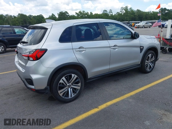 2022 Mitsubishi Outlander ES with VIN JA4APUAU4NU022330, listed as a IAAI auction lot 42534661 with 67,234 mi miles and . Bid and sale history available at DreamBid. Image 4.