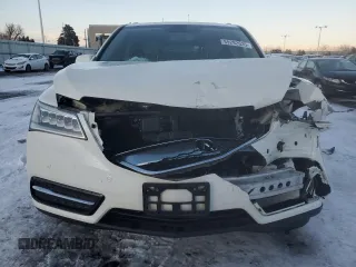 2015 Acura MDX Advance/Entertainment Pkg with VIN 5FRYD4H85FB002957, listed as a Copart auction lot 89292635 with 145,689 mi miles and Salvage Title. Bid and sale history available at carsss.com. Image 5.