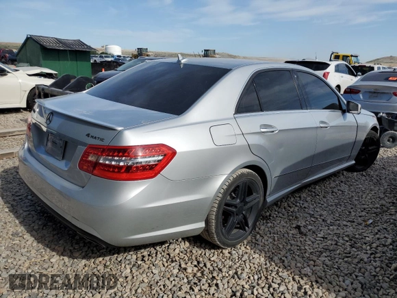 2013 Mercedes-Benz E 350 Luxury with VIN WDDHF8JB4DA771504, listed as a Copart auction lot 58741605 with Not provided miles and Salvage title. Bid and sale history available at DreamBid. Image 3.