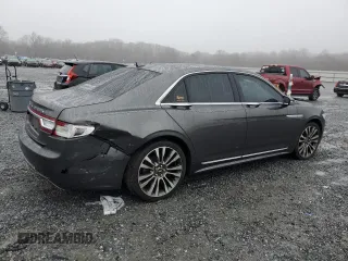 2020 Lincoln Continental Standard with VIN 1LN6L9PK8L5606503, listed as a Copart auction lot 45192355 with 176,327 mi miles and Salvage Title. Bid and sale history available at carsss.com. Image 3.