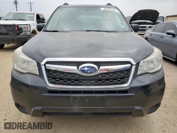 2014 Subaru Forester Premium with VIN JF2SJADCXEH490635, listed as a Copart auction lot 53783335 with 144,871 mi miles and Clean title. Bid and sale history available at DreamBid. Image 5.