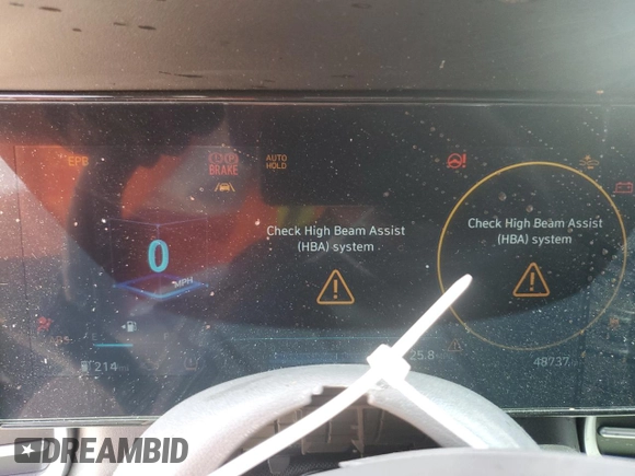 2023 Hyundai Elantra SEL with VIN KMHLS4AG6PU626354, listed as a Copart auction lot 52772775 with 48,737 mi miles and Salvage title. Bid and sale history available at DreamBid. Image 9.
