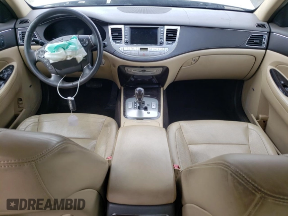 2011 Hyundai Genesis with VIN KMHGC4DE3BU143308, listed as a Copart auction lot 51416025 with 98,377 mi miles and Salvage Title. Bid and sale history available at carsss.com. Image 8.