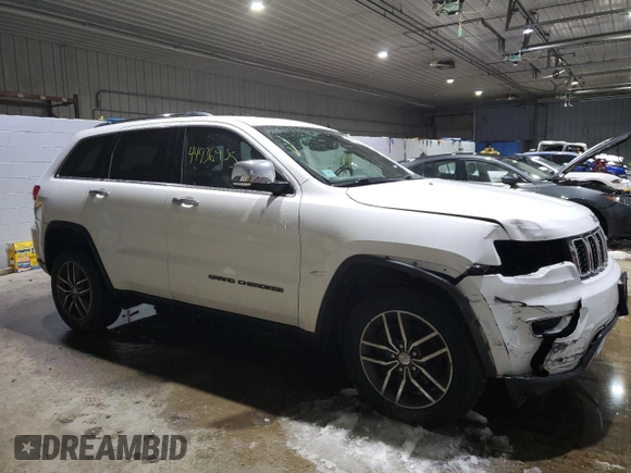 2018 Jeep Grand Cherokee Sterling Edition with VIN 1C4RJFBG2JC280831, listed as a Copart auction lot 44936455 with 82,614 mi miles and Salvage Title. Bid and sale history available at carsss.com. Image 4.