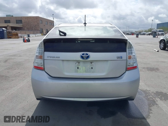 2011 Toyota Prius I with VIN JTDKN3DU8B5301761, listed as a IAAI auction lot 41916082 with 183,834 mi miles. Bid and sale history available at carsss.com. Image 16.