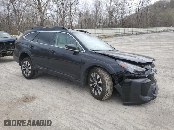 2024 Subaru Outback Limited XT z VIN 4S4BTGND9R3244239, wystawiony jako Copart lot #53250175 z przebiegiem 14 849 mil mil oraz Szkoda całkowita • Salvage title. Historia ofert i sprzedaży dostępna na DreamBid. Obrazek 4.