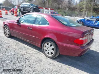 2001 Mercedes-Benz CLK-Class with VIN WDBLJ65G41F161967, listed as a IAAI auction lot 41890519 with 71,205 mi miles. Bid and sale history available at carsss.com. Image 3.