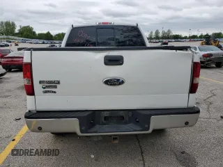 2008 Ford F-150 XLT with VIN 1FTPW14V88FA31353, listed as a Copart auction lot 55671745 with 206,024 mi miles and Clean title. Bid and sale history available at DreamBid. Image 6.