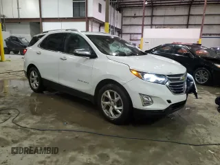 2020 Chevrolet Equinox Premier with VIN 2GNAXNEV2L6164550, listed as a Copart auction lot 88095355 with 132,469 mi miles and Salvage title. Bid and sale history available at DreamBid. Image 4.
