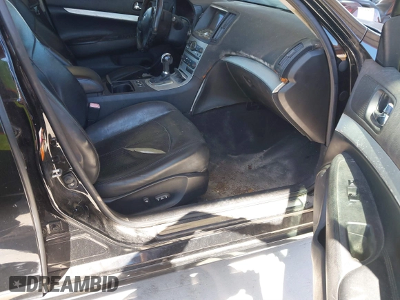 2009 Infiniti G37 Journey with VIN JNKCV61E29M307914, listed as a IAAI auction lot 41756849 with Not Provided miles and . Bid and sale history available at carsss.com. Image 5.