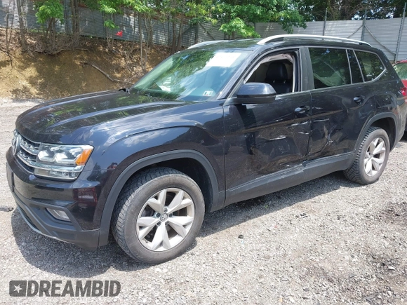 2018 Volkswagen Atlas SE z VIN 1V2KR2CA4JC569589, wystawiony jako IAAI lot #42471911 z przebiegiem 91 859 mil mil oraz . Historia ofert i sprzedaży dostępna na DreamBid. Obrazek 2.
