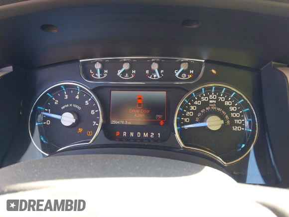 2011 Ford F-150 XL with VIN 1FTFW1EF4BKD17458, listed as a IAAI auction lot 41363624 with 259,476 mi miles. Bid and sale history available at carsss.com. Image 7.