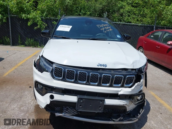 2024 Jeep Compass Limited с VIN 3C4NJDCN1RT595118, выставлен на аукционе IAAI как лот 42666248 с пробегом 42 342 миль миль и . История ставок и продаж доступна на DreamBid. Изображение 6.