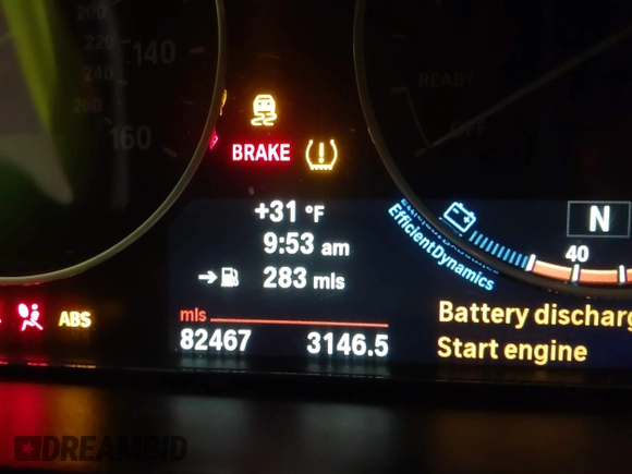 2013 BMW 3 Series 335i с VIN WBA3A9G50DNP37947, выставлен на аукционе IAAI как лот 41568877 с пробегом 82 467 миль миль и . История ставок и продаж доступна на DreamBid. Изображение 15.