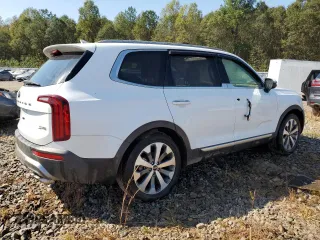 2020 Kia Telluride S with VIN 5XYP64HC1LG009842, listed as a Copart auction lot 74441524 with 74,472 mi miles and Salvage Title. Bid and sale history available at DreamBid. Image 3.