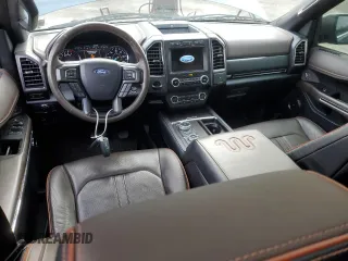 2020 Ford Expedition Max King Ranch with VIN 1FMJK1PT0LEA92850, listed as a Copart auction lot 88413115 with 52,652 mi miles and Salvage Title. Bid and sale history available at DreamBid. Image 8.