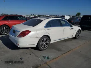 2017 Mercedes-Benz S 550e with VIN WDDUG6DB2HA288210, listed as a Copart auction lot 61828804 with 88,540 mi miles and Salvage Title. Bid and sale history available at DreamBid. Image 3.
