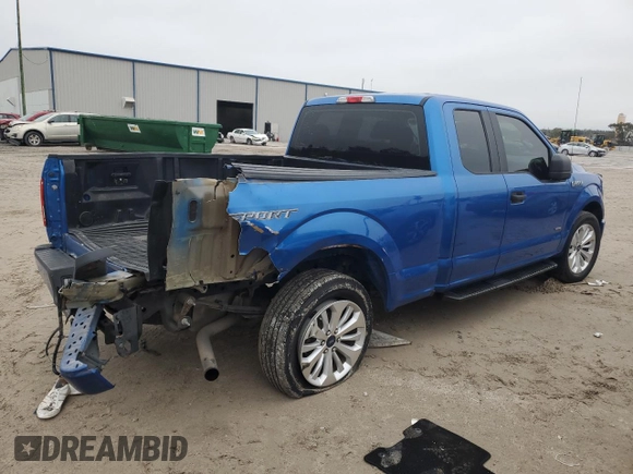 2016 Ford F-150 XL with VIN 1FTEX1CP0GKF41032, listed as a Copart auction lot 42196095 with 140,461 mi miles and Salvage Title. Bid and sale history available at carsss.com. Image 3.
