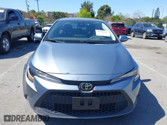2022 Toyota Corolla LE with VIN JTDEPMAEXN3023746, listed as a IAAI auction lot 41838942 with 15,502 mi miles. Bid and sale history available at carsss.com. Image 12.