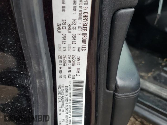 2013 Jeep Grand Cherokee Laredo with VIN 1C4RJFAGXDC600015, listed as a Copart auction lot 50037115 with 85,683 mi miles and Salvage Title. Bid and sale history available at carsss.com. Image 13.