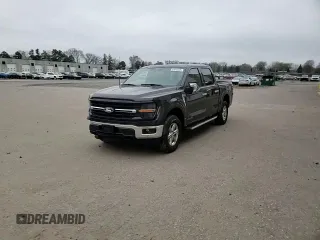 2024 Ford F-150 XLT with VIN 1FTFW3LDXRFA84668, listed as a Copart auction lot 54845505 with 7,068 mi miles and Salvage Title. Bid and sale history available at carsss.com. Image 13.