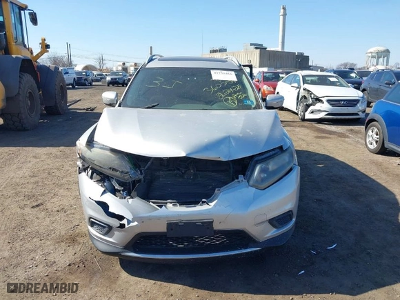 2015 Nissan Rogue SV with VIN 5N1AT2MV4FC799863, listed as a IAAI auction lot 41755466 with 120558 miles. Bid and sale history available at carsss.com. Image 12.