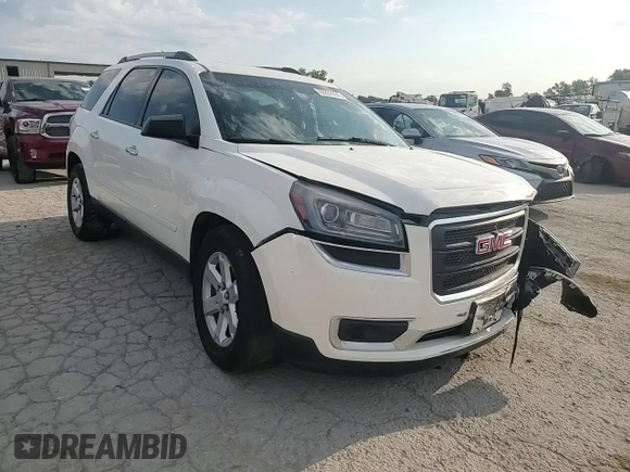 2015 GMC Acadia SLE with VIN 1GKKRPKD7FJ270129, listed as a Copart auction lot 69282064 with Not provided miles and Salvage title. Bid and sale history available at DreamBid. Image 12.