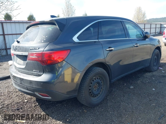 2014 Acura MDX Tech Pkg with VIN 5FRYD4H4XEB021743, listed as a IAAI auction lot 42034827 with 249,440 mi miles. Bid and sale history available at carsss.com. Image 4.