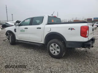 2024 Ford Ranger XL with VIN 1FTER4PH7RLE09106, listed as a Copart auction lot 85033574 with 0 mi miles and Salvage Title. Bid and sale history available at carsss.com. Image 2.