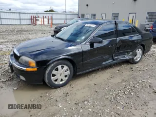 2002 Lincoln LS w/Base Pkg z VIN 1LNHM87A62Y690891, wystawiony jako Copart lot #55143775 z przebiegiem 155 015 mil mil oraz Nie do naprawy • Non repairable. Historia ofert i sprzedaży dostępna na DreamBid. Obrazek 1.