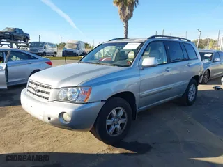 2002 Toyota Highlander with VIN JTEGF21A020069687, listed as a IAAI auction lot 38327598 with 178,401 mi miles. Bid and sale history available at carsss.com. Image 18.