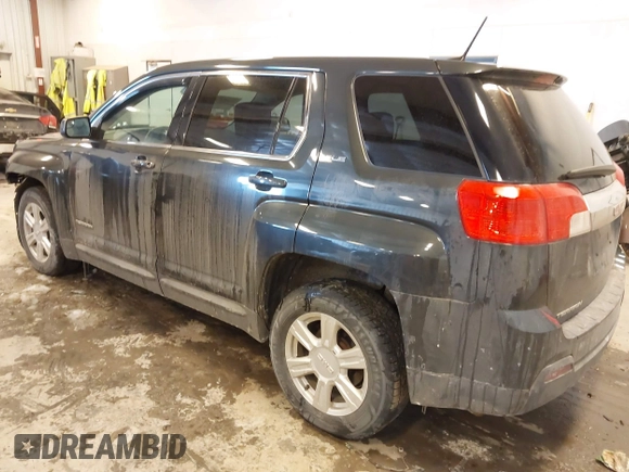 2014 GMC Terrain SLE with VIN 2GKFLVEK1E6370305, listed as a IAAI auction lot 41427574 with 120,121 mi miles. Bid and sale history available at carsss.com. Image 3.
