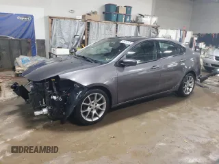 2014 Dodge Dart SXT with VIN 1C3CDFBB2ED831913, listed as a Copart auction lot 48676575 with 109,424 mi miles and Salvage Title. Bid and sale history available at carsss.com. Image 1.