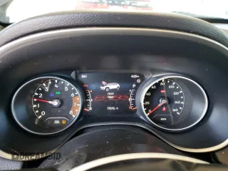 2021 Jeep Compass 80th Anniversary with VIN 3C4NJDEB6MT584434, listed as a Copart auction lot 63204775 with 77,210 mi miles and Salvage title. Bid and sale history available at DreamBid. Image 9.