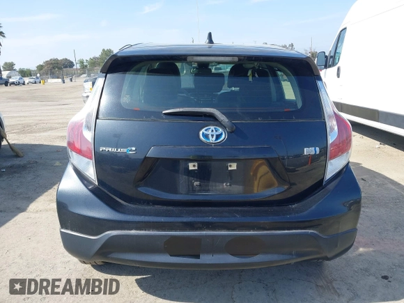 2017 Toyota Prius One with VIN JTDKDTB35H1596444, listed as a IAAI auction lot 42030188 with 47,009 mi miles. Bid and sale history available at carsss.com. Image 16.