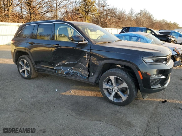 2023 Jeep Grand Cherokee 4xe 30th Anniversary with VIN 1C4RJYB65P8874991, listed as a Copart auction lot 88266275 with NaN miles and Salvage Title. Bid and sale history available at carsss.com. Image 4.