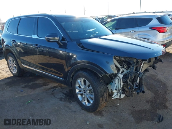 2022 Kia Telluride LX z VIN 5XYP2DHC9NG214968, wystawiony jako IAAI lot #41329588 z przebiegiem 59 141 mil mil oraz . Historia ofert i sprzedaży dostępna na DreamBid. Obrazek 1.
