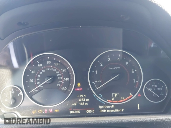 2014 BMW 4 Series 435i with VIN WBA3R1C59EK192124, listed as a IAAI auction lot 41612794 with 104,765 mi miles and . Bid and sale history available at DreamBid. Image 7.