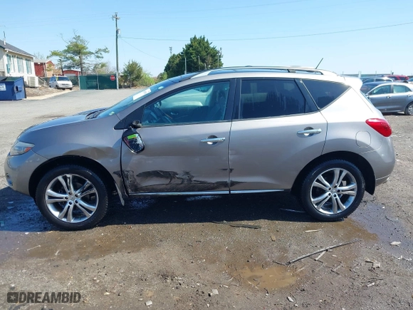 2010 Nissan Murano LE with VIN JN8AZ1MW8AW128584, listed as a IAAI auction lot 41913899 with 96,039 mi miles. Bid and sale history available at carsss.com. Image 14.