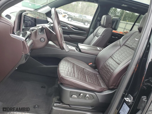 2021 Cadillac Escalade Sport Platinum with VIN 1GYS4GKL9MR266464, listed as a Copart auction lot 44326515 with 45,464 mi miles and Salvage Title. Bid and sale history available at carsss.com. Image 7.