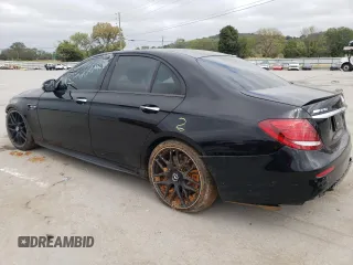 2019 Mercedes-Benz E 63 S AMG with VIN WDDZF8KB9KA507467, listed as a Copart auction lot 74145444 with 111,984 mi miles and Salvage Title. Bid and sale history available at DreamBid. Image 2.