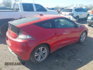 2011 Honda CR-Z with VIN JHMZF1C48BS012638, listed as a IAAI auction lot 41981015 with 141,363 mi miles and . Bid and sale history available at DreamBid. Image 4.