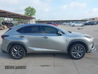 2020 Lexus NX 300 F Sport with VIN JTJSARBZ7L2175681, listed as a IAAI auction lot 42551410 with 49,965 mi miles and . Bid and sale history available at DreamBid. Image 13.