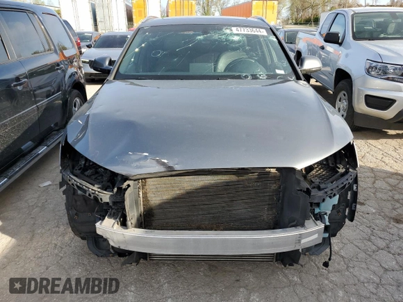 2017 Audi Q3 Prestige with VIN WA1GCCFS4HR005705, listed as a Copart auction lot 47733644 with 126,992 mi miles and Salvage Title. Bid and sale history available at carsss.com. Image 5.
