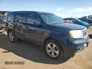2012 Honda Pilot EX-L with VIN 5FNYF4H67CB018499, listed as a Copart auction lot 53395515 with 219,816 mi miles and Salvage Title. Bid and sale history available at carsss.com. Image 4.