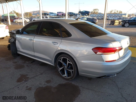 2020 Volkswagen Passat 2.0T R-Line with VIN 1VWMA7A37LC019497, listed as a IAAI auction lot 41336950 with 89,314 mi miles. Bid and sale history available at carsss.com. Image 3.