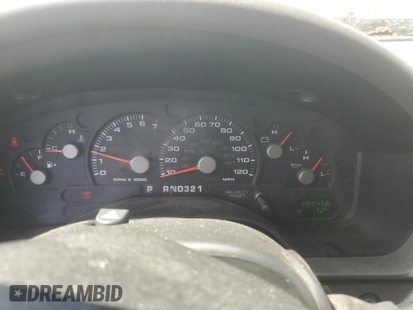 2003 Ford Explorer XLT with VIN 1FMZU73W53ZB22854, listed as a Copart auction lot 53701165 with 289,456 mi miles and Salvage title. Bid and sale history available at DreamBid. Image 9.