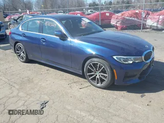 2020 BMW 3 Series 330i xDrive with VIN 3MW5R7J08L8B20509, listed as a IAAI auction lot 41763601 with 56,860 mi miles and . Bid and sale history available at DreamBid. Image 1.